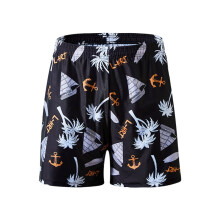 Heren Zwem Tropical Leaf Print Zwemshorts Stretch Zwemkleding Sneldrogende Strandshorts XKZ078260429X27 4XL
