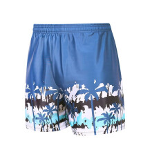 Heren Zwem Tropical Leaf Print Zwemshorts Stretch Zwemkleding Sneldrogende Strandshorts XKZ078260429X29 XL