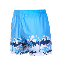 Heren Zwem Tropical Leaf Print Zwemshorts Stretch Zwemkleding Sneldrogende Strandshorts XKZ078260429X30 XL