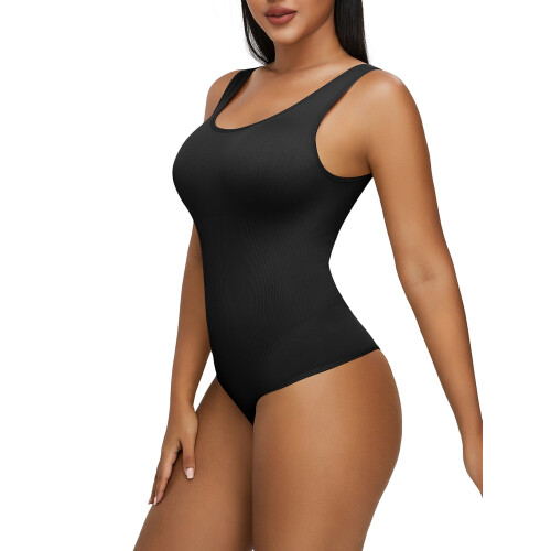 Women's Seamless Backless Bodysuit Tummy Control