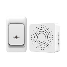 Wireless Outdoor Doorbell with USB Receiver 3-Volume Levels