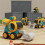 Construction Vehicle Toy Set Friction-Powered 4-Pack 1