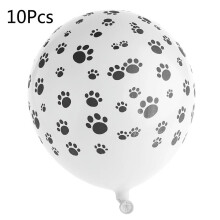 BOOYOU Dog Paw Latex Balloons 12 Inch 10pcs