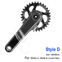Bicycle Crank Stickers Anti-collision for SRAM Shimano XTR