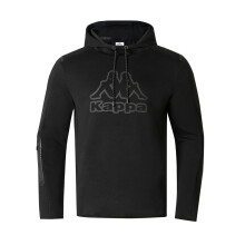 (XL, Black) Kappa Mens Cotton Blend Pullover Hoodie