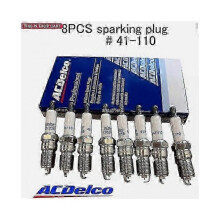 8PCS Genuine 41-110 Iridium Spark Plugs 12621258 for Chevy GMC 4.8L 5.3L 6.0L