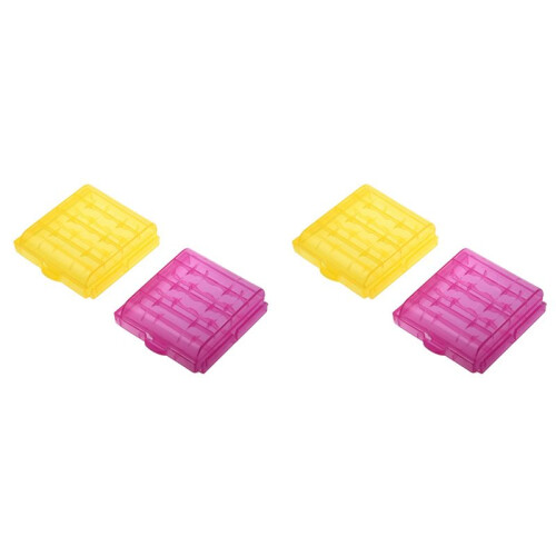 4 X Battery Case Battery Box for 4 AAA