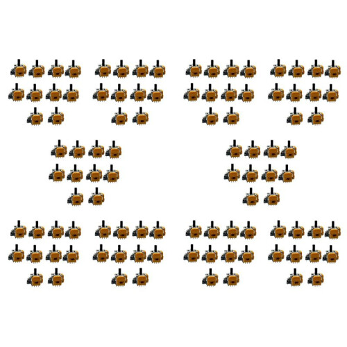 100PCS 4th Gen Hall Electromagnetic Joystick for PS5 Game Console High Precision Adjustable Joystick for GINFULL 1