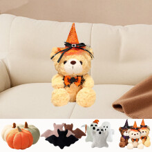 Halloween Throw Pillows Bat Pumpkin Ghost Bear Plush Decor