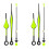 2 Set Quartz Clock Movement Kit Oscillating Movement + Luminous Pointer Clock Repair Parts Replacement Parts A 4