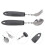 Adaptive Utensil Set Stainless Steel 2 Pieces 1