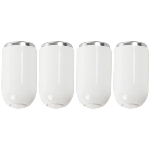 Magnetic Cap for  Pencil, Magnetic Replacement Protective Cap Cover for  Pro Pencil - White 4Pc