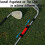 Swing Weights Trainer Aid,  Swing Training for Warm ,  Club Weights for Trainer and Practice Red 6