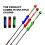 Swing Weights Trainer Aid,  Swing Training for Warm ,  Club Weights for Trainer and Practice Red 4