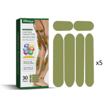 Wormwood Lower Body Treatment Patch 30 Pcs Leg Slimming Reshape Firming Lift Patches for Thighs Calves
