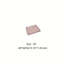 (B, XS) Cooling Mat for Dogs And Cats: Breathable, Washable Pet Bed with Polyester Fiber Filling, Ideal for Summer, Car Seat And Small