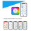LED Light Printer Pocket Thermal Paper Label Adhesive Webpage Picture Printing  Wireless Type-C 10