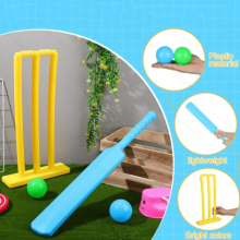Indoor And Outdoor Comprehensive Training Equipment, Dual-purpose Cricket Set To Enhance Hand-eye Coordination, Suitable For