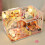 Wooden Dollhouse Model Kit Assembly 8