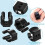 (large) Snooker Cue Wall Mount Holder - Plastic Clip 6