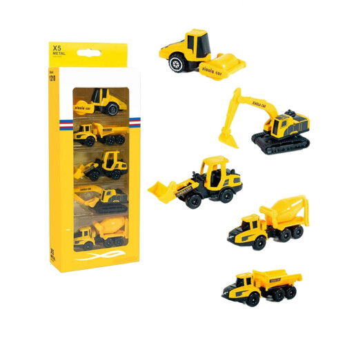 Pull Back Cars for Kids 5-Pack STEM Learning Toy 1