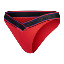(6 UK, Red) Speedo Womens/Ladies V-Cut Swimming Swim Briefs