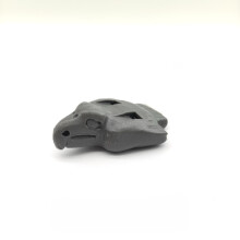 (GRAY) 3D Printed Eagle Head Whistle Loud Emergency Survival Whistle Outdoor Camping Hiking EDC Tool Animal Shape