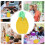 Hemoton Candy-Filled Fruit Pinata Decor with Pendant 7