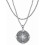 Compass Necklace Sterling Silver for Men 1