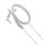 Silver Alloy Cake Topper with Rhinestones 70th Anniversary 1