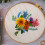 Flower Embroidery Kit Handheld Bling Painting 1 Set 2
