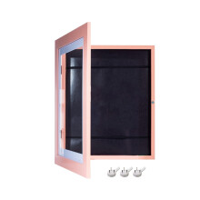 Wooden Picture Frame Front Opening Pink 8x10