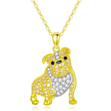 Sterling Silver Dog Pendant Necklace - 24 Breeds