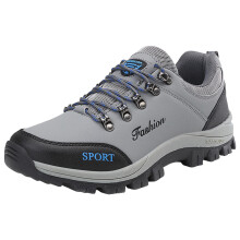Men's Casual Sneakers Size 43 Rainproof Thick Sole Lace-Up