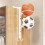 Vertical Ball Rack Durable Standing/Wall-Mount for Standard 1