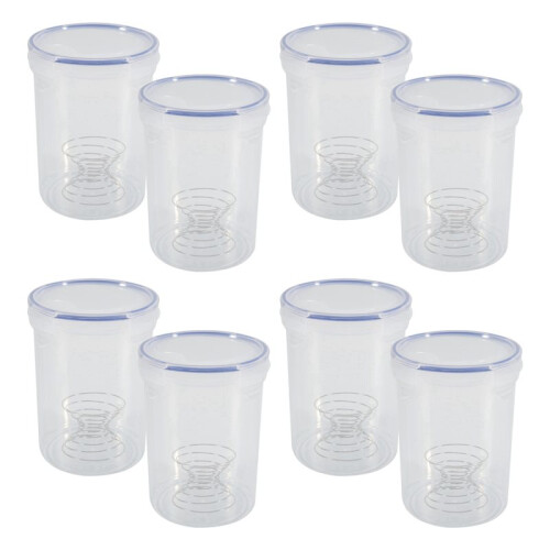 16 Sets Paint Container with Mixing  Touch  Paint Storage Cups for Repainting Leftover Paint,1000Ml 2