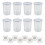 16 Sets Paint Container with Mixing  Touch  Paint Storage Cups for Repainting Leftover Paint,1000Ml 5