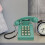 Retro Telephone Ornament Iron Vintage Model 5