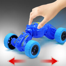 Friction Stunt Car for Kids Ages 3+, Push-and-Go Flip Toy