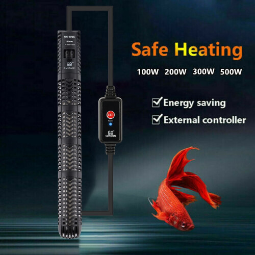 LED Digital Aquarium Heater Submersible 200W 1