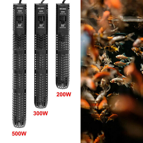 LED Digital Aquarium Heater Submersible 200W 2