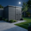 6x8 Pent Composite Shed Tanalised (Single Door, No Windows) 3