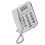 Corded Phone White with Speed Dial 5