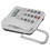 Corded Phone White with Speed Dial 6