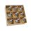 Irregular Transparent PET Gold Christmas Ornaments 9 pcs 2