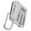 Corded Phone White with Speed Dial 7