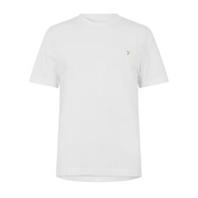 (XL, White) Farah Mens Harrow Short-Sleeved T-Shirt