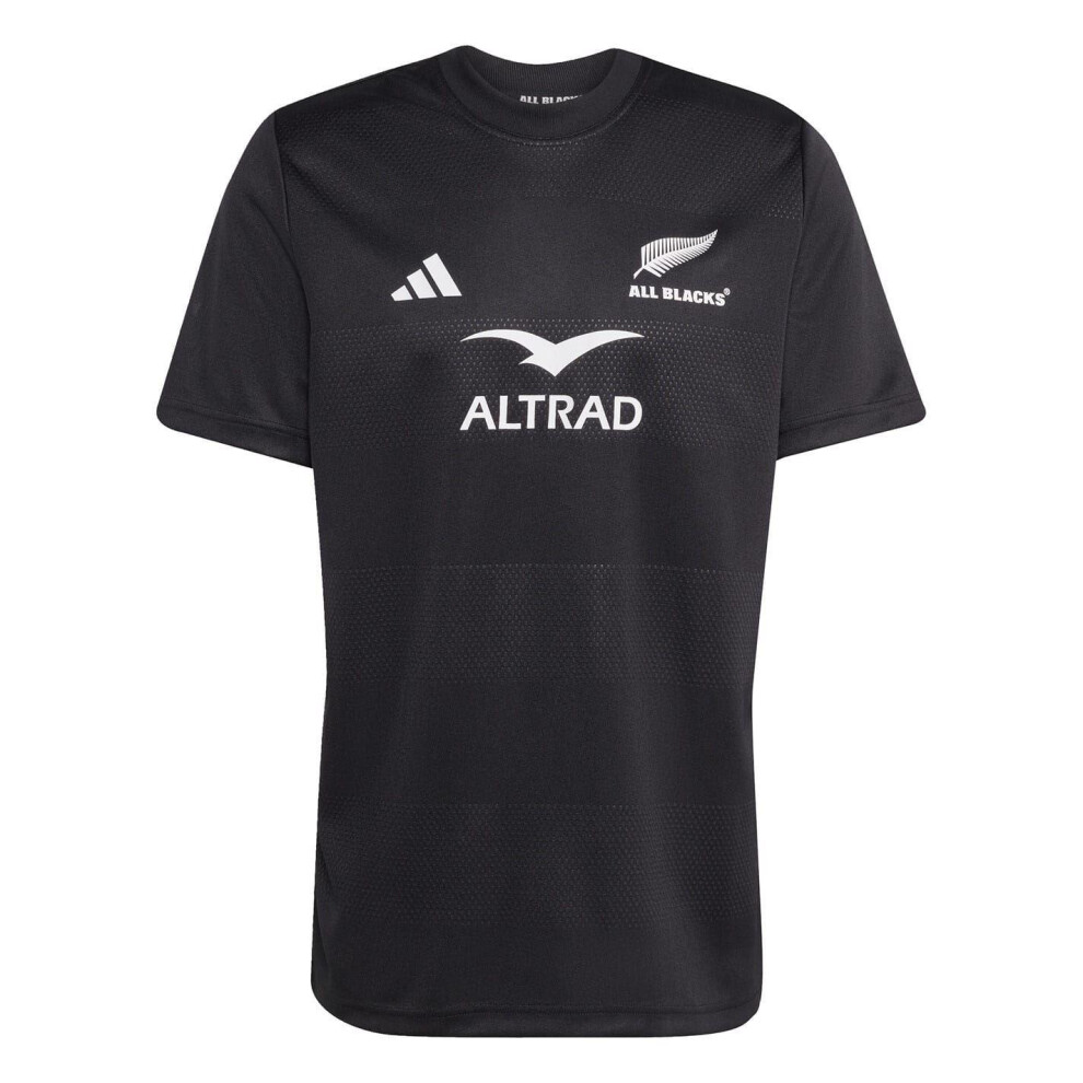 Adidas (Xxl, All Black) Mens New Zealand All Blacks Jersey