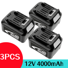 Makita 10.8V/12V Li-ion Battery BL1041B BL1021B 4000mAh