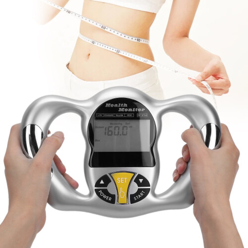 Brrnoo Handheld Body Fat Tester BMI Meter Analyzer